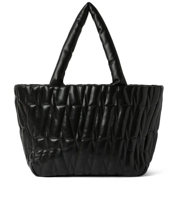 MSGM Basket Bag In Ecopelle Traputanta Black Cheap