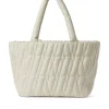 MSGM Basket Bag In Ecopelle Traputanta Cream Discount