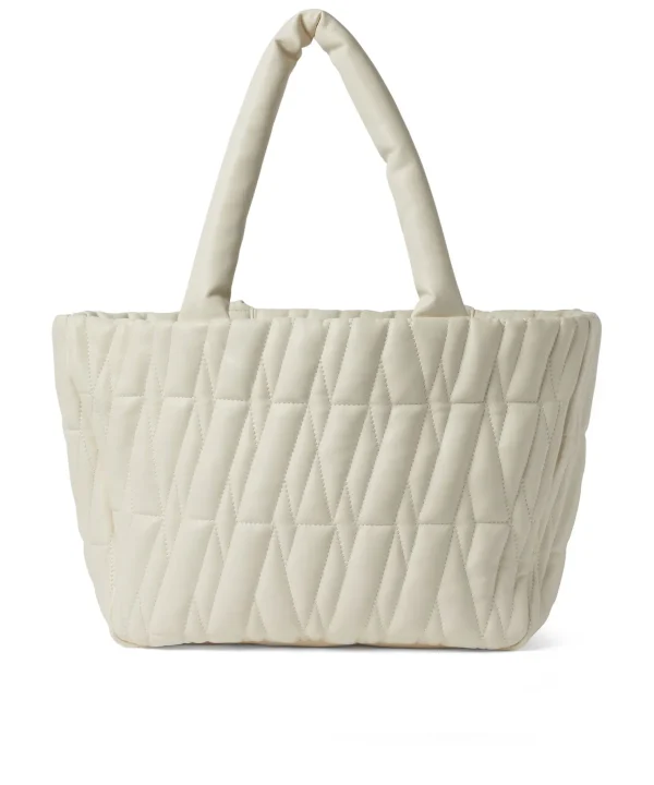 MSGM Basket Bag In Ecopelle Traputanta Cream Discount