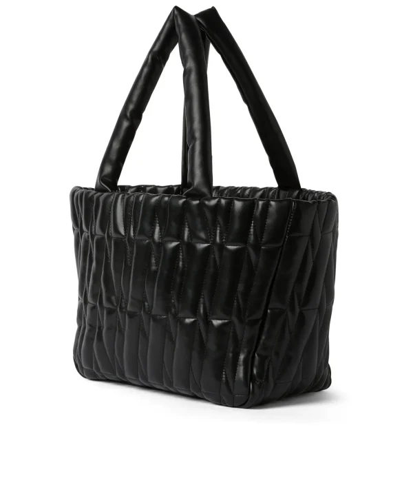 MSGM Basket Bag In Ecopelle Traputanta Black Cheap