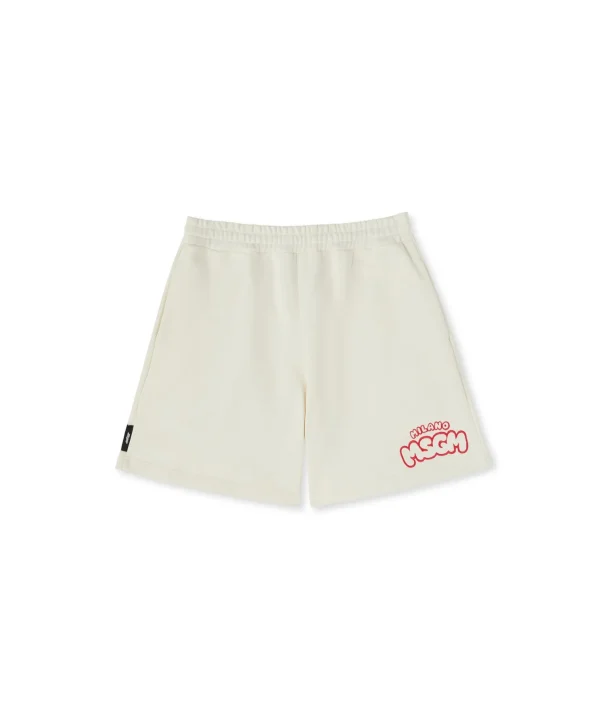 MSGM Bermuda Jogger Burro Studio X Cream Shop