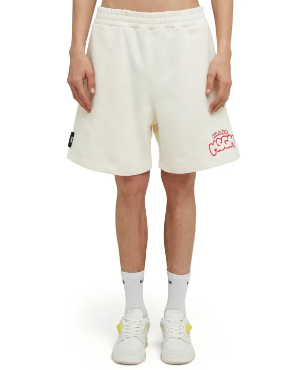 MSGM Bermuda Jogger Burro Studio X Cream Shop