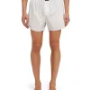 MSGM Boxer In Cotone Tina Unita Con Etichetta "!" White Hot