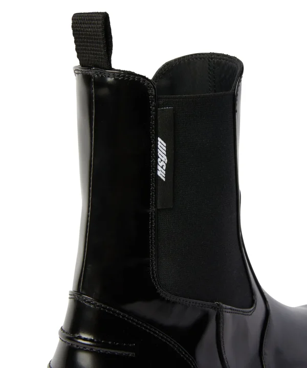 MSGM Chelsea Boots Black Discount