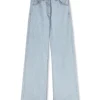 MSGM Denim Taglio Straight Tinta Unita Blue Flash Sale
