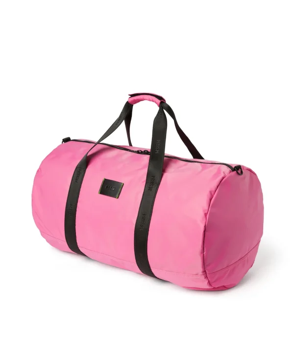 MSGM Duffle In Nylon Signature Pink Fluo Online