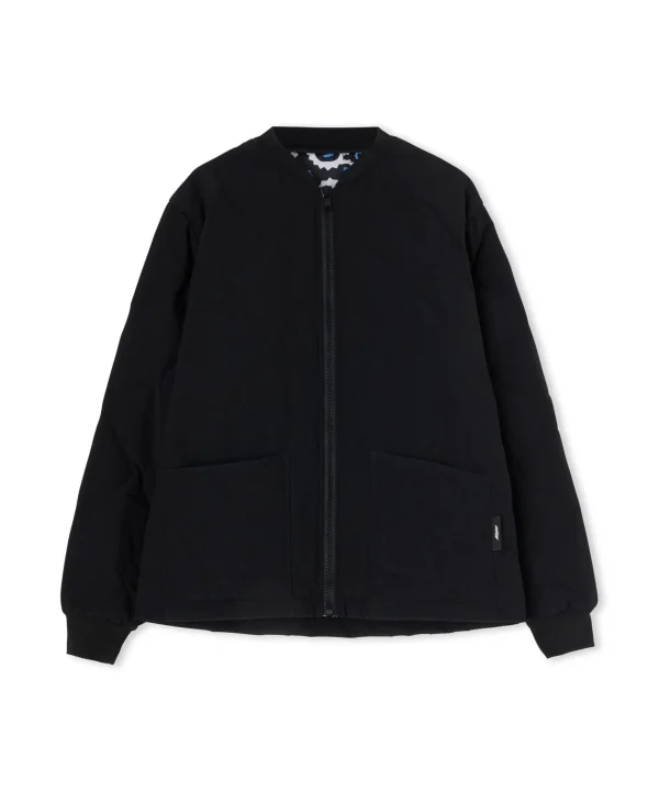 MSGM Giacca Bomber Imbottita Double-Face In Nylon Sport Leggero Black Fashion