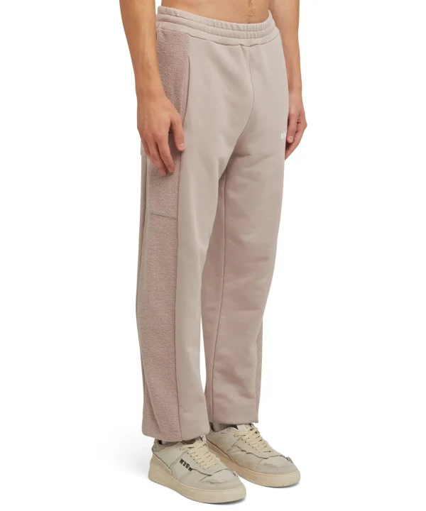 MSGM Joggers In Cotone Organico Certificato Della Capsule Fantastic Green Beige Shop