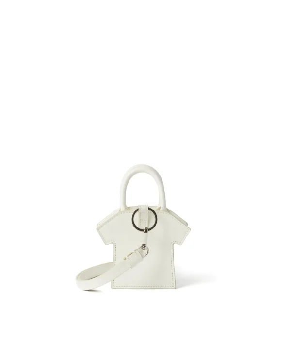 MSGM Mini Tee Bag White Store