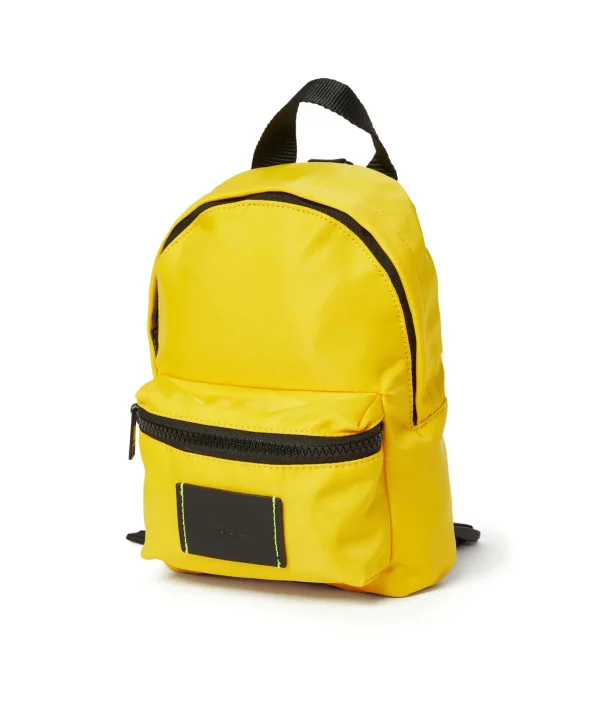 MSGM Mini Zaino In Nylon Signature Yellow Store