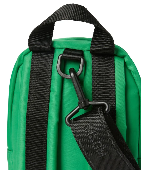 MSGM Mini Zaino In Nylon Signature Green Shop