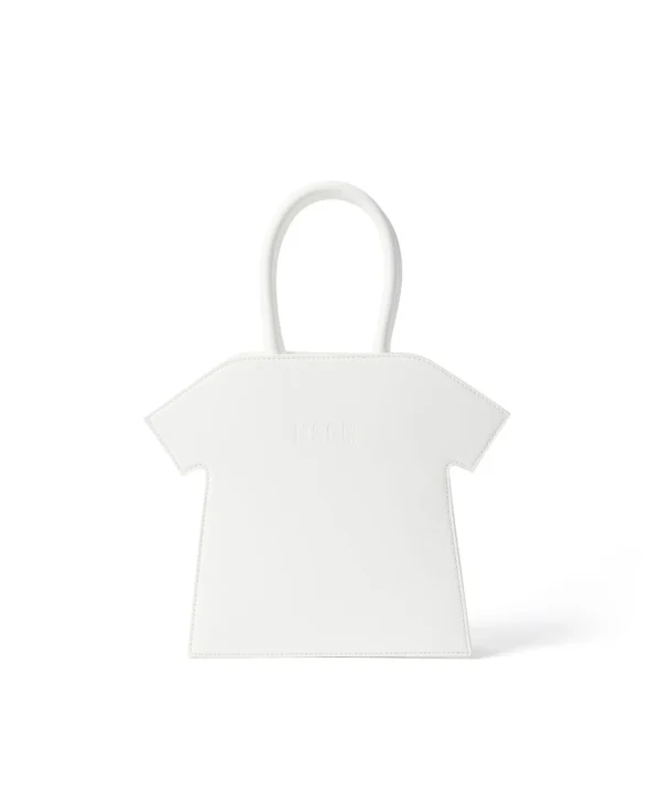 MSGM Tee Bag White Flash Sale