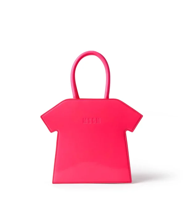 MSGM Tee Bag Pink Fluo Fashion