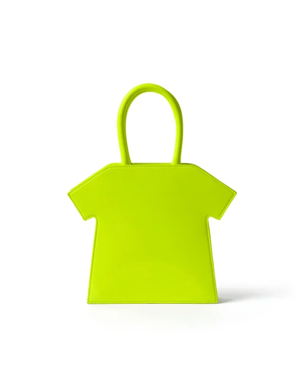 MSGM Tee Bag Yellow Fluo Hot