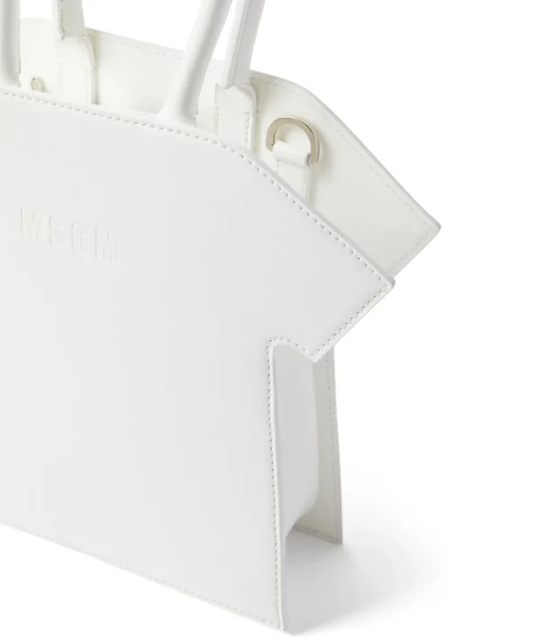 MSGM Tee Bag White Flash Sale