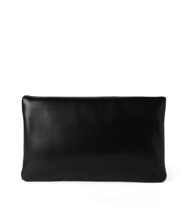 MSGM Pochette Puffer Clic Bag In Ecopelle Black Discount