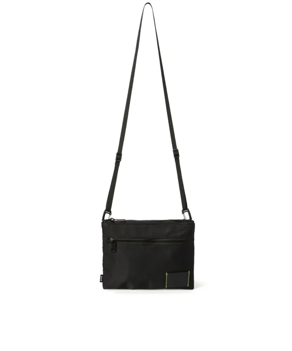 MSGM Pouch In Nylon Signature Black Discount