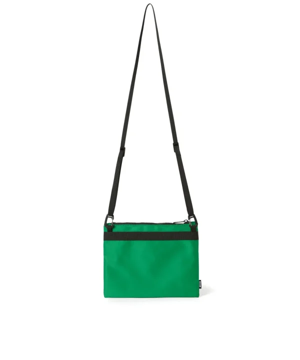 MSGM Pouch In Nylon Signature Green Flash Sale