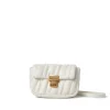 MSGM Puffer Clic Bag In Ecopelle Trapuntata Cream Sale