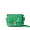 MSGM Puffer Clic Bag In Ecopelle Green Online