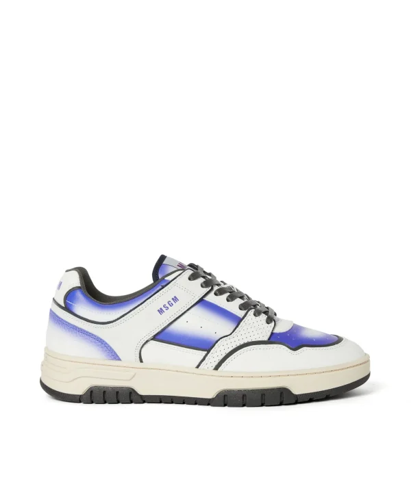 MSGM Sneakers Airbrush Cream Hot