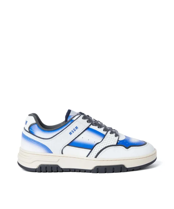 MSGM Sneakers Airbrush Cream Clearance