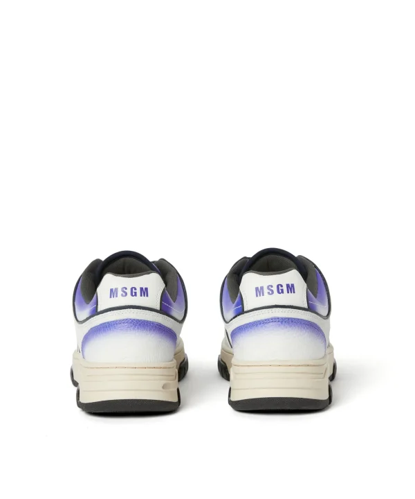 MSGM Sneakers Airbrush Cream Hot