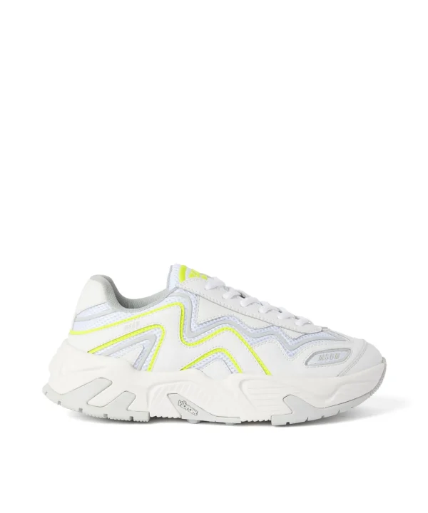 MSGM Sneakers Vortex Con Suola Vibram White Sale