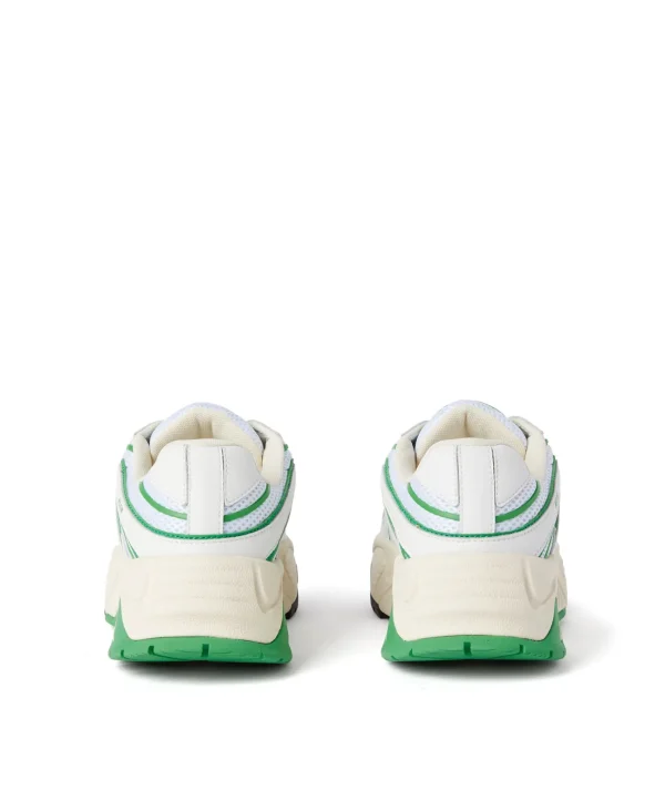 MSGM Sneakers Vortex Con Suola Vibram Green Fluo New