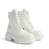 MSGM Track Sole Boots White Cheap